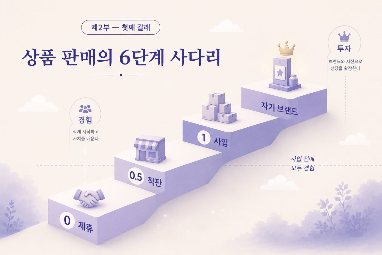 상품 판매의 6단계 사다리